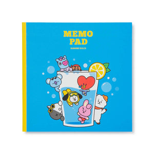 BT21 Summer Dolce Sticky Memo Pad