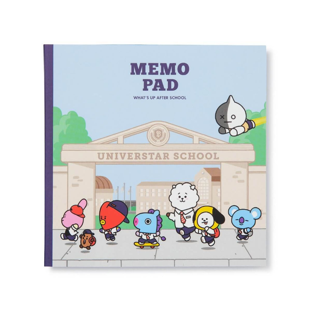 BT21 After School Sticky Memo Pad