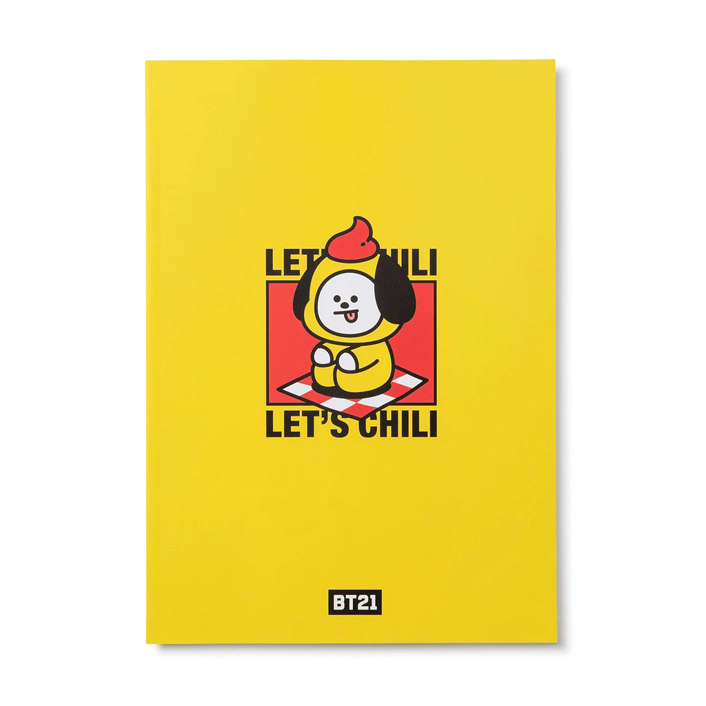 BT21 CHIMMY BITE Ruled Note