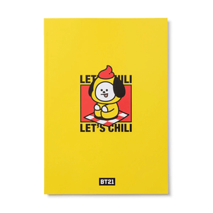 BT21 CHIMMY BITE Ruled Note