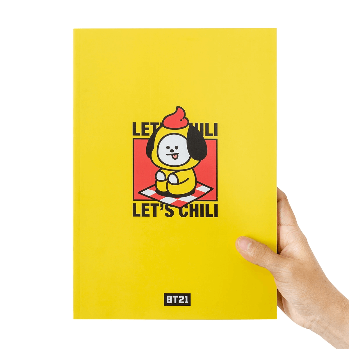 BT21 CHIMMY BITE Ruled Note