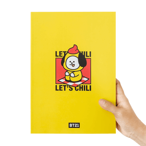 BT21 CHIMMY BITE Ruled Note