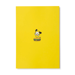BT21 CHIMMY BITE Ruled Note