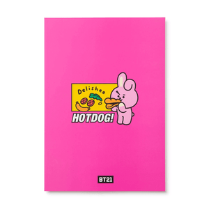 BT21 COOKY BITE Ruled Note