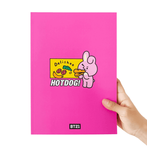BT21 COOKY BITE Ruled Note