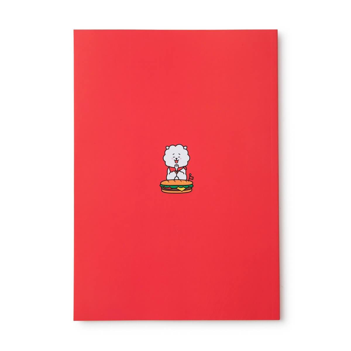 BT21 RJ BITE Ruled Note