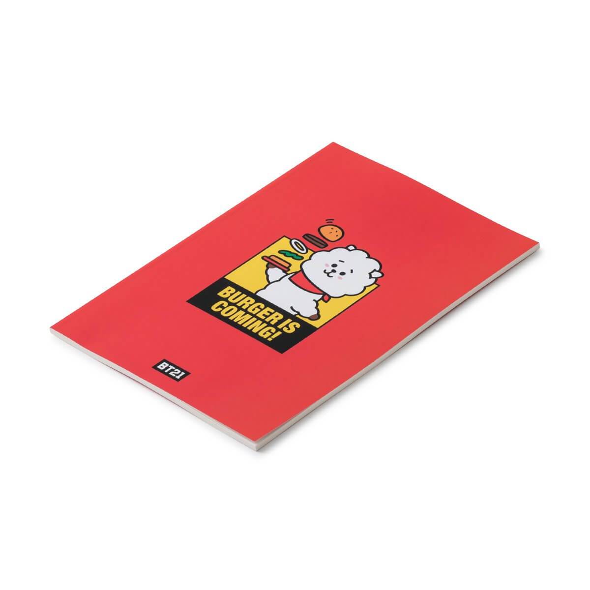 BT21 RJ BITE Ruled Note