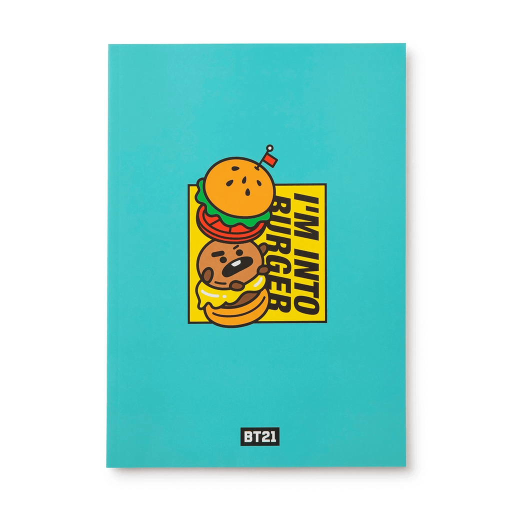 BT21 SHOOKY BITE Ruled Note