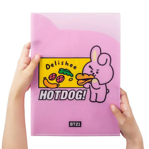 BT21 COOKY BITE 2 Pocket PP Folder