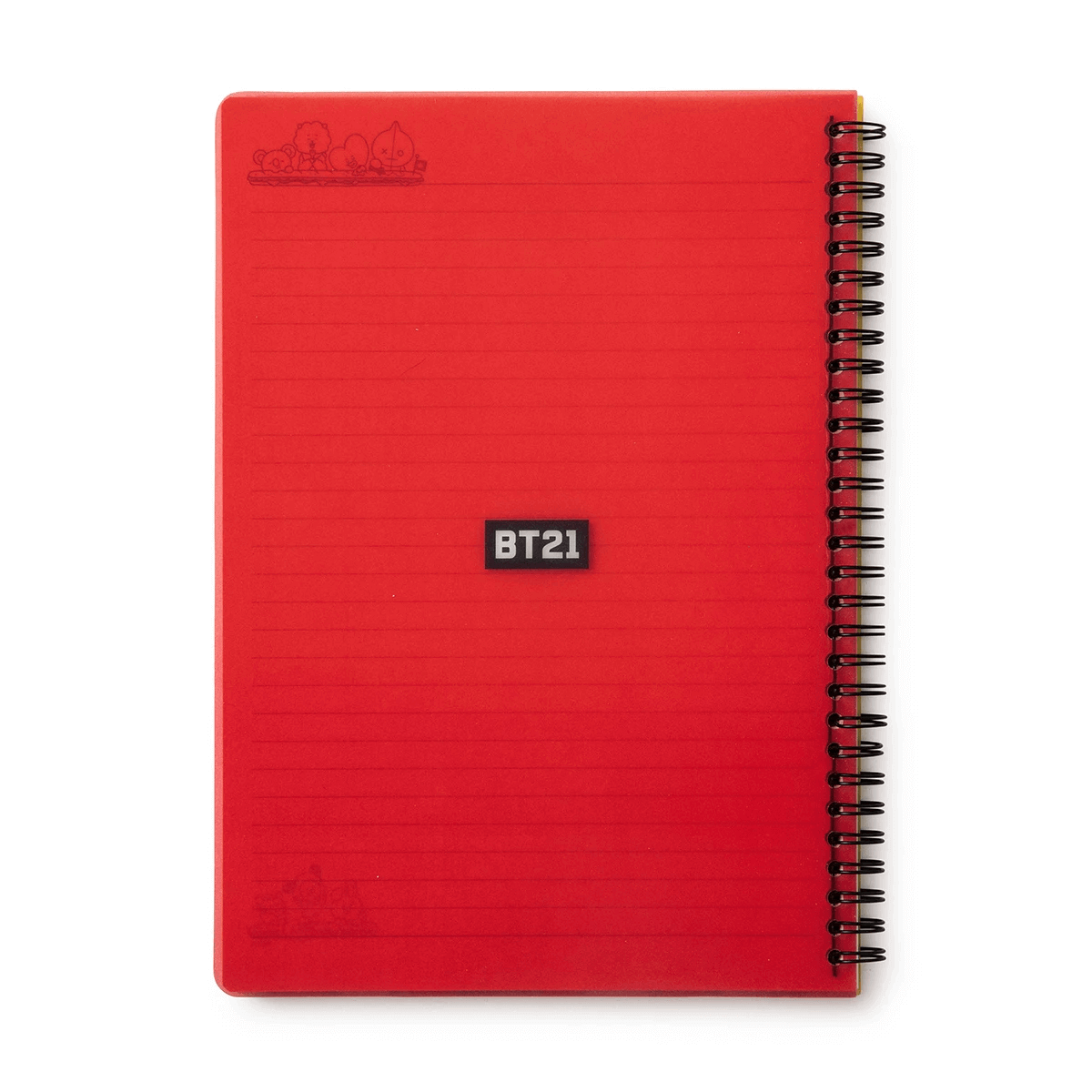 BT21 CHARACTERS BUY Spring Note RD