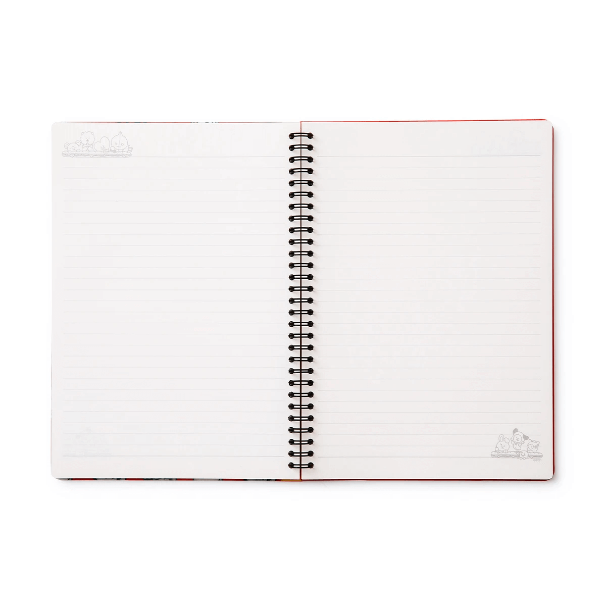 BT21 CHARACTERS BUY Spring Note RD