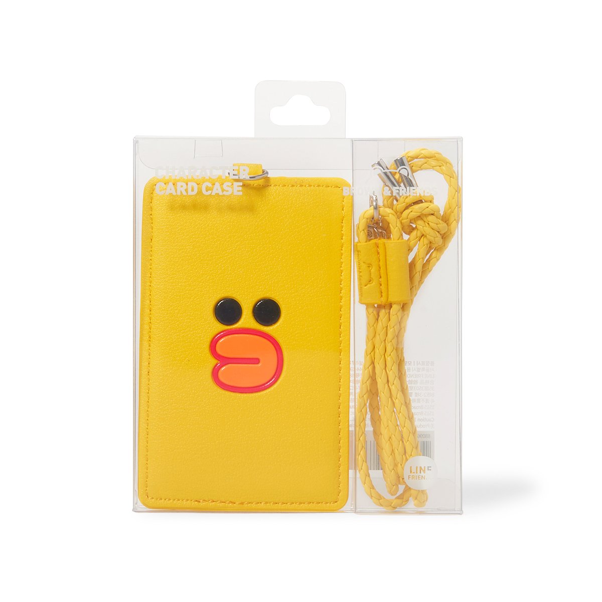 SALLY Faux Leather Name Tag Wallet