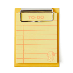 BT21 CHIMMY Sweet Clipboard Memopad Set