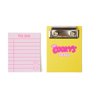 BT21 COOKY Sweet Clipboard Memopad Set