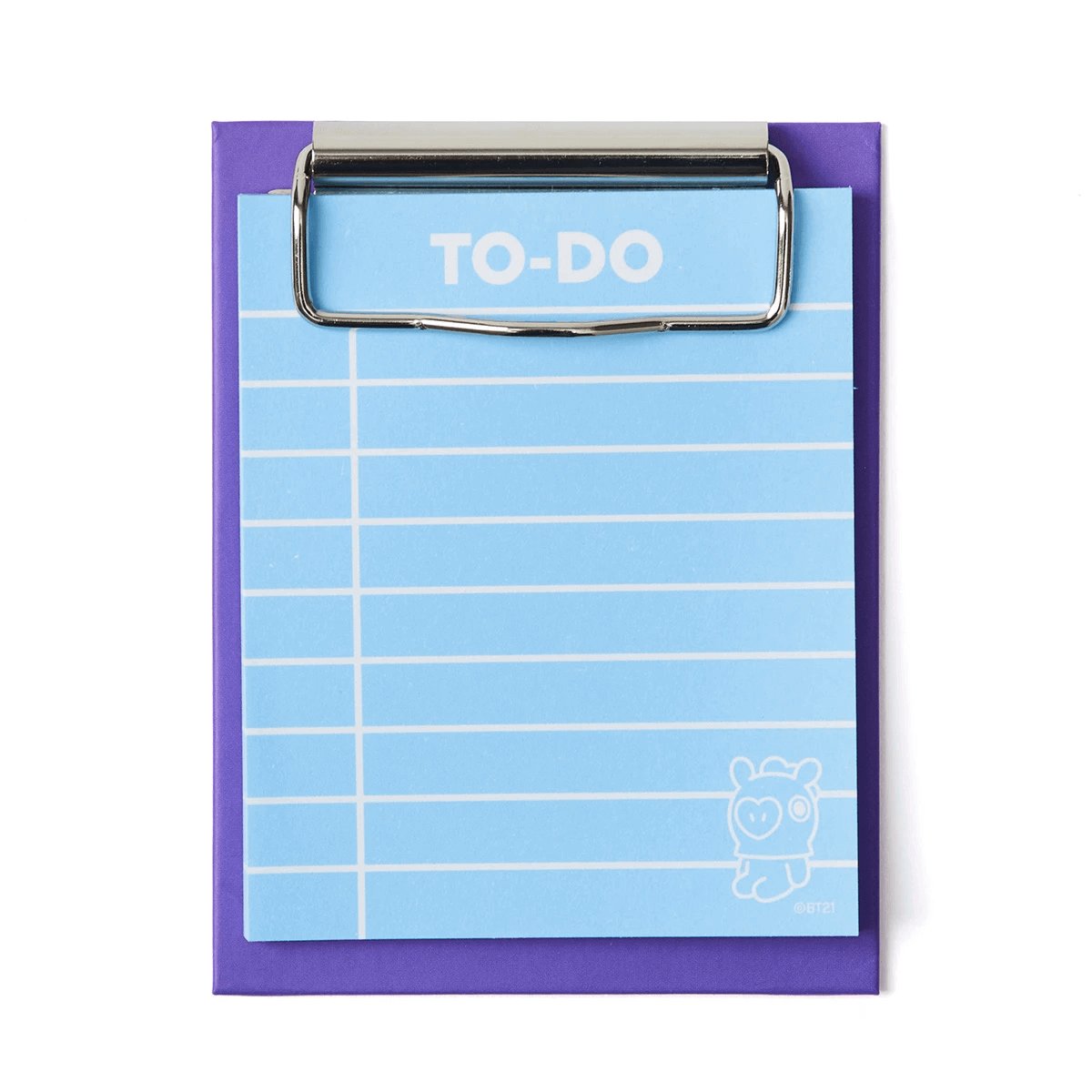 BT21 MANG Sweet Clipboard Memopad Set