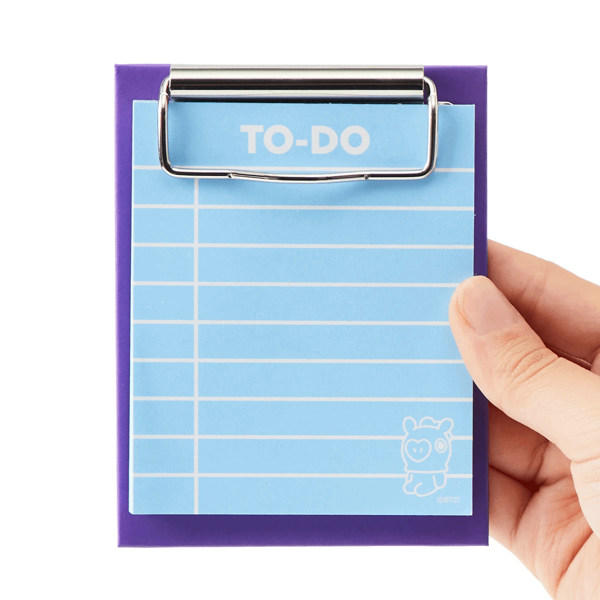 BT21 MANG Sweet Clipboard Memopad Set
