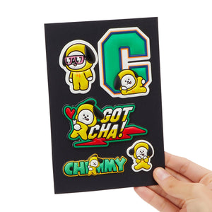 BT21 CHIMMY 5 Piece Decal Stickers