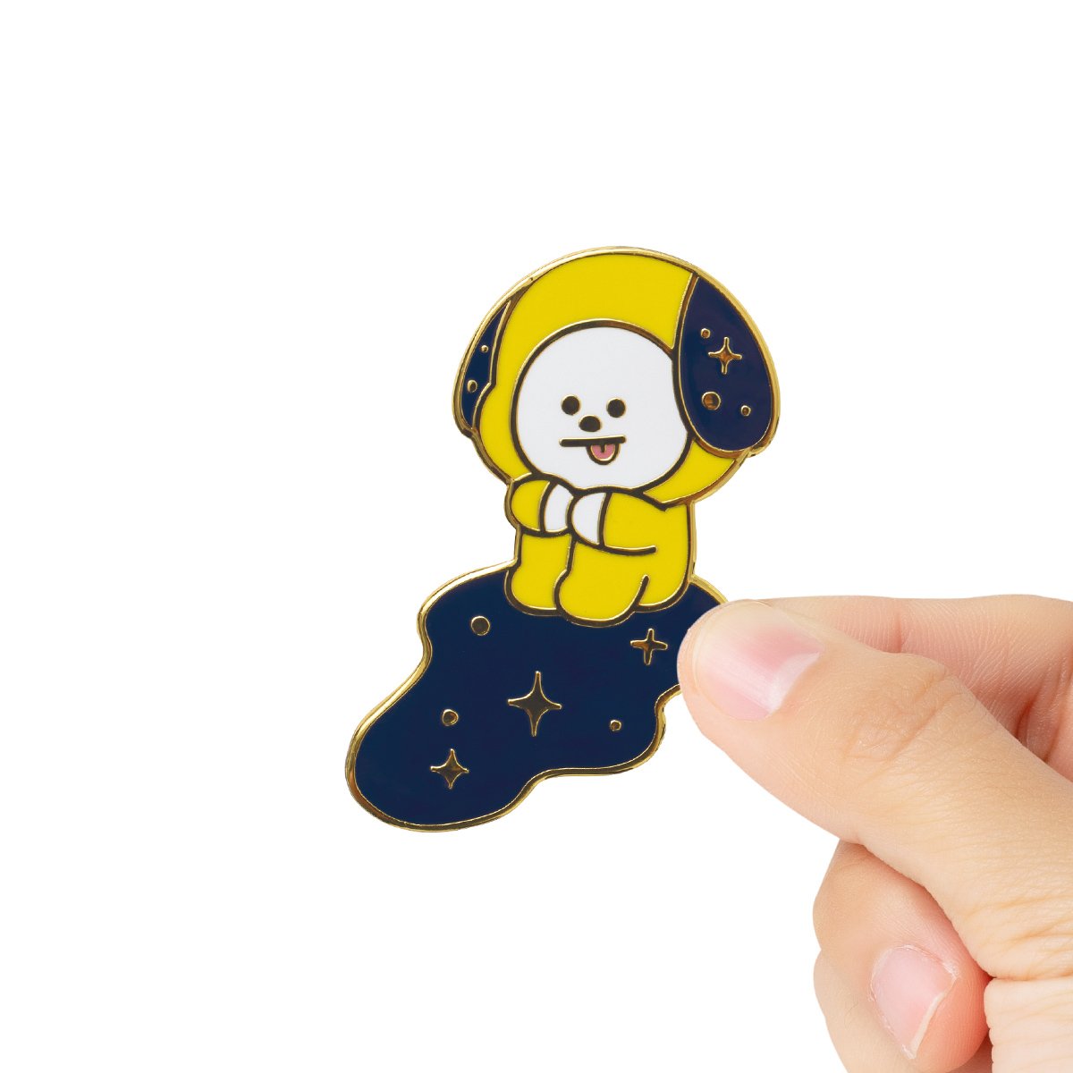 BT21 CHIMMY Universtar Metal Badge 1