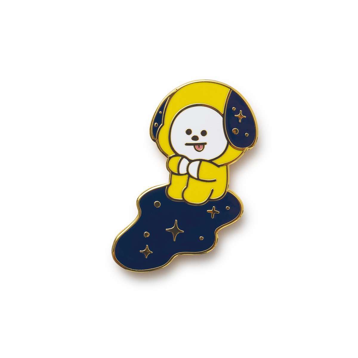 BT21 CHIMMY Universtar Metal Badge 1