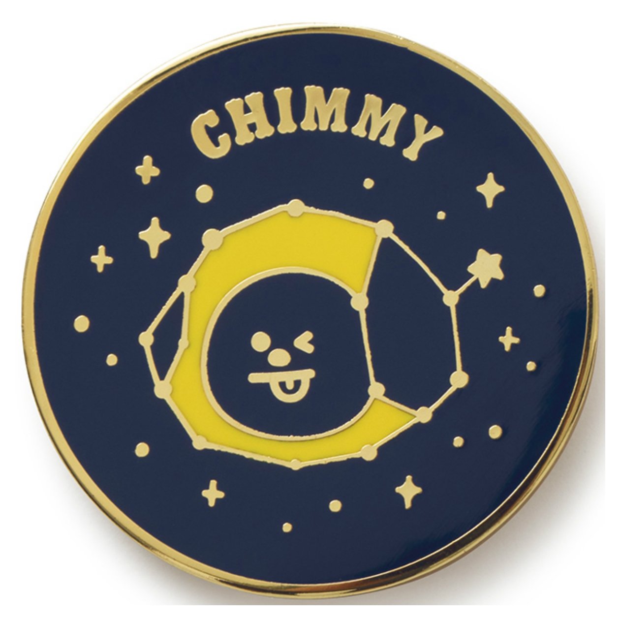 BT21 CHIMMY Universtar Metal Badge 2