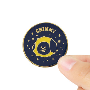 BT21 CHIMMY Universtar Metal Badge 2