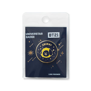 BT21 CHIMMY Universtar Metal Badge 2