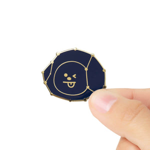 BT21 CHIMMY Universtar Metal Badge 3