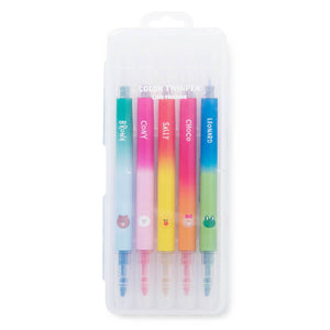 BROWN & FRIENDS Twin Plus Pen 5 pcs