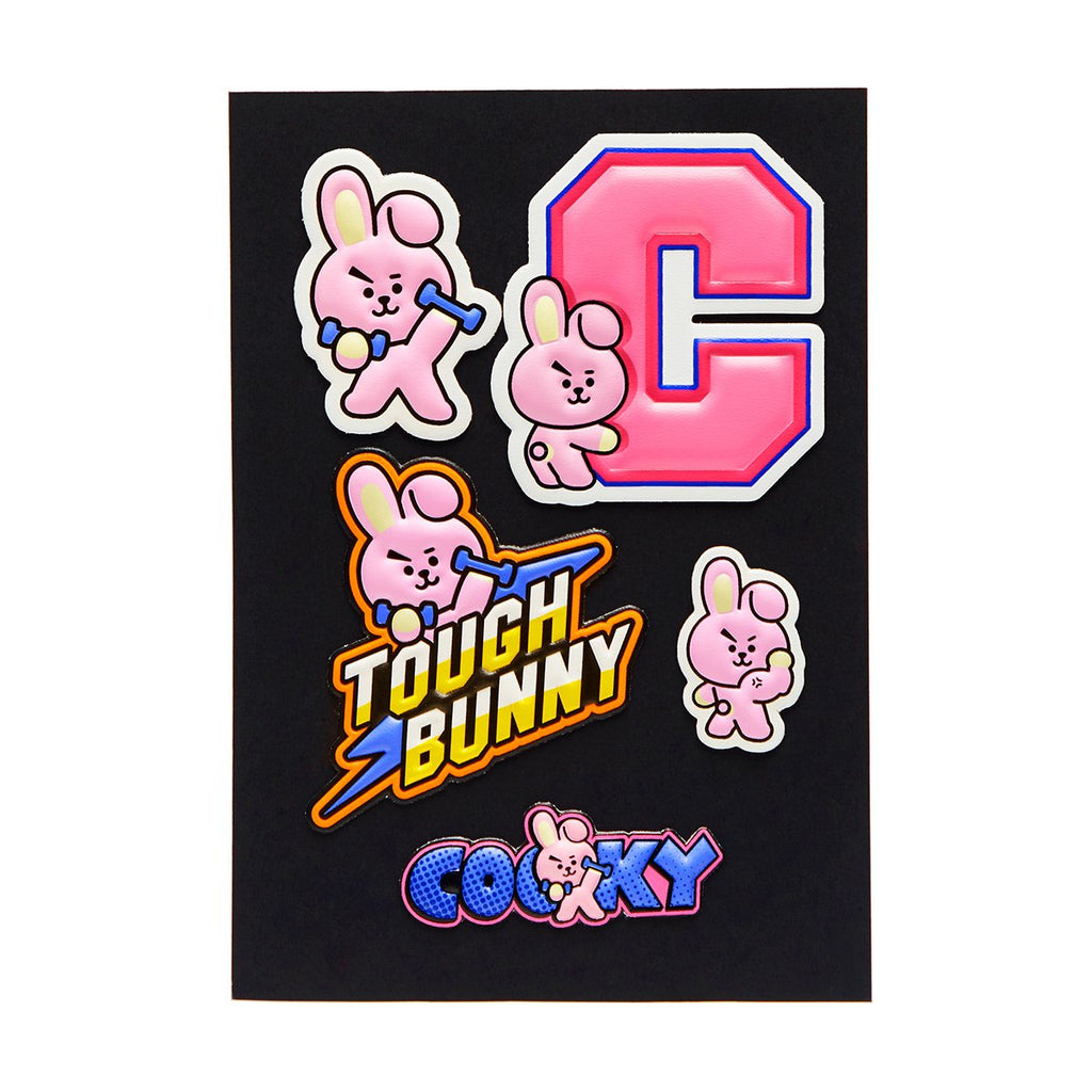 BT21 COOKY 5 Piece Decal Stickers