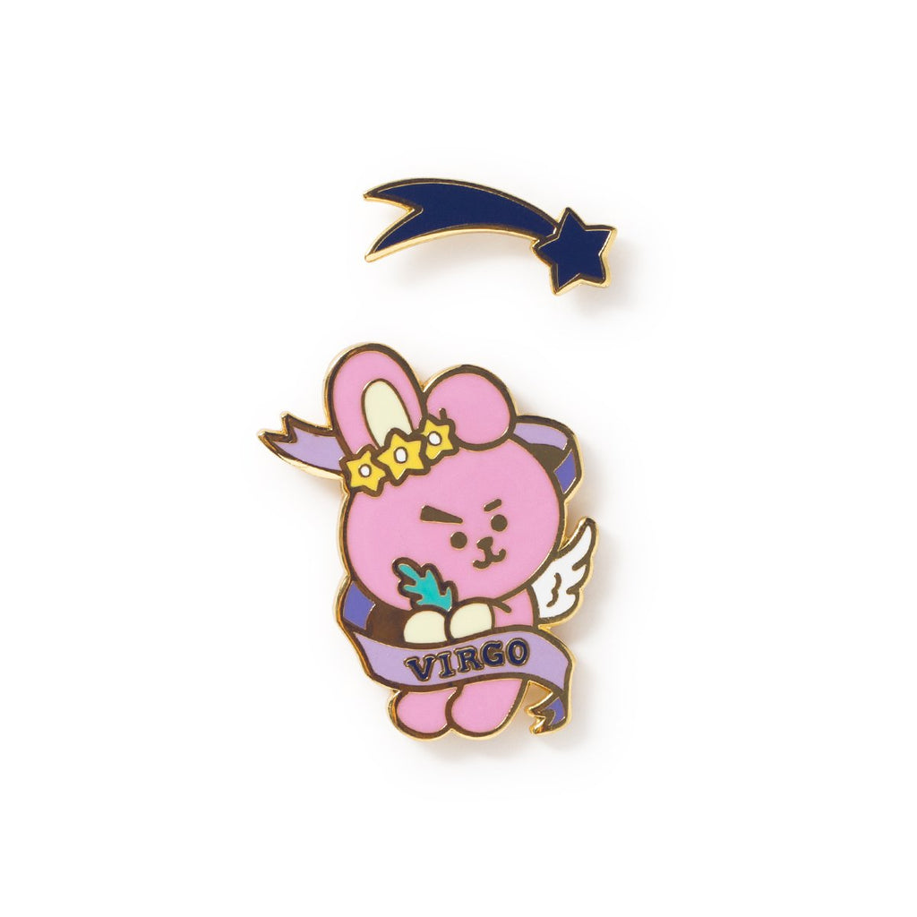 BT21 COOKY Universtar Metal Badge 1