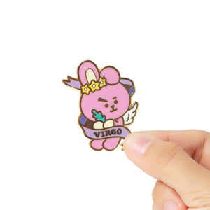 BT21 COOKY Universtar Metal Badge 1