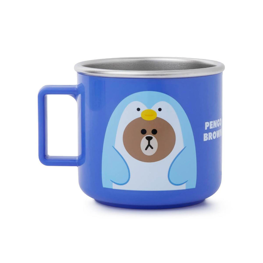 PENGO BROWN Kids Stainless Steel Mug