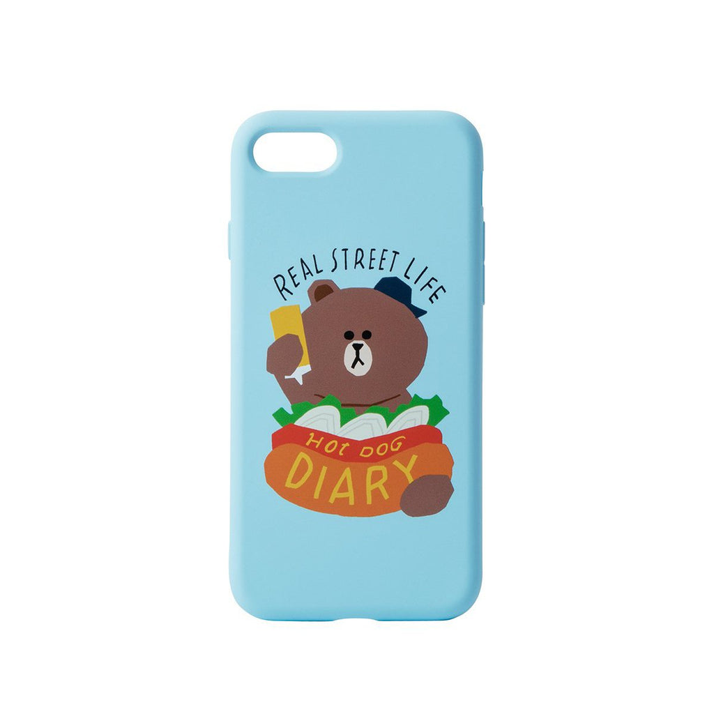[iPhone] BROWN Silicone Case
