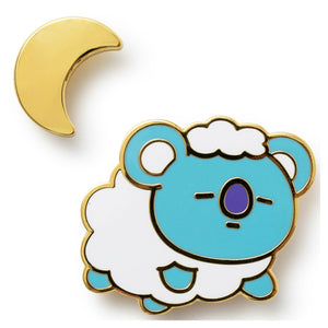 BT21 KOYA Universtar Metal Badge 1