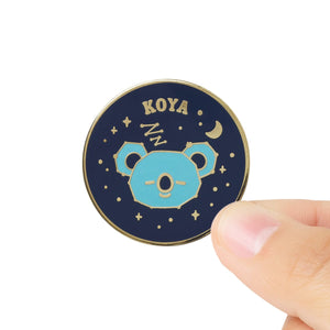 BT21 KOYA Universtar Metal Badge 2