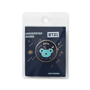 BT21 KOYA Universtar Metal Badge 2
