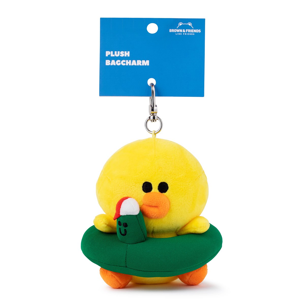 SALLY & EDWARD Tube Plush Bag Charm