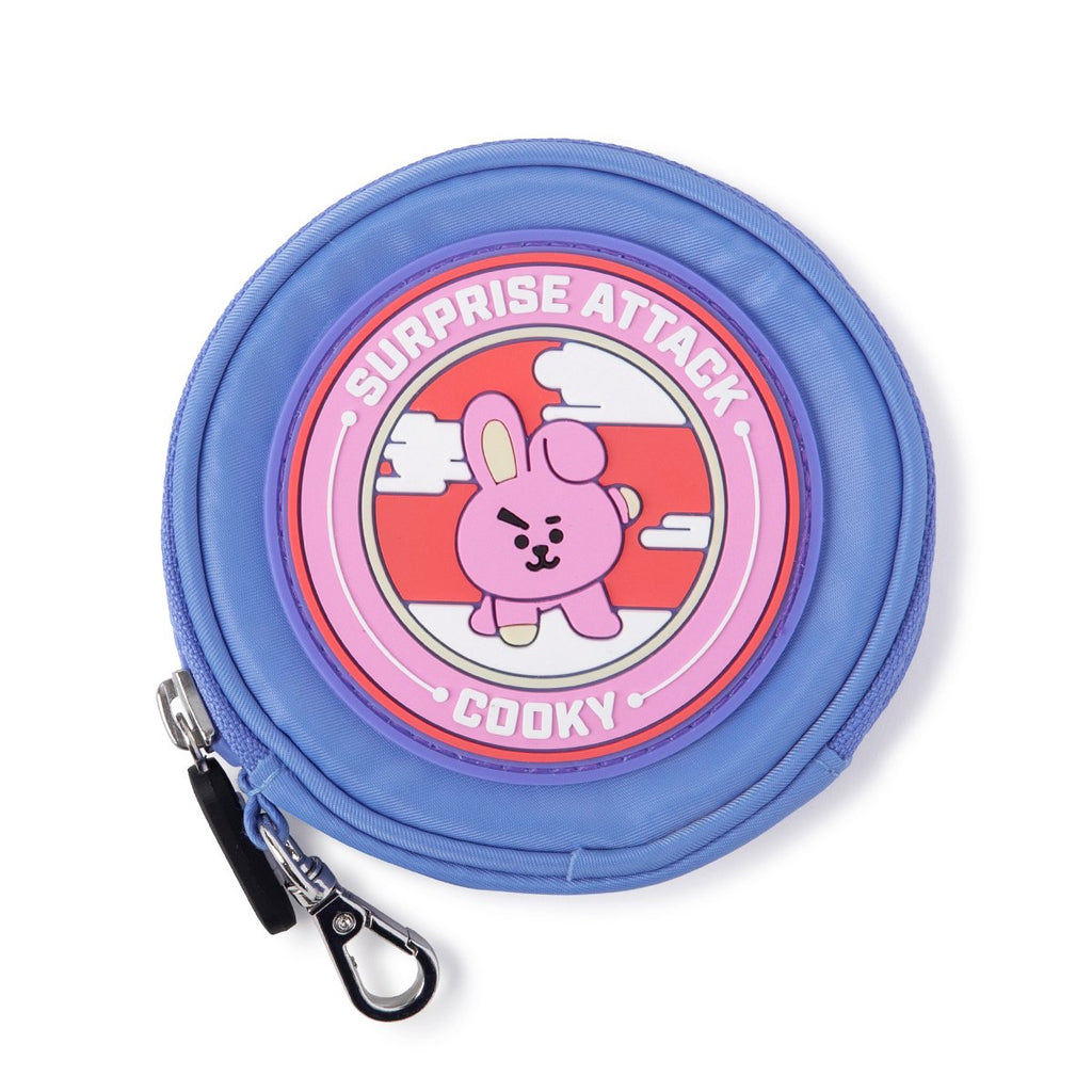 BT21 COOKY Wappen Round Coin Purse