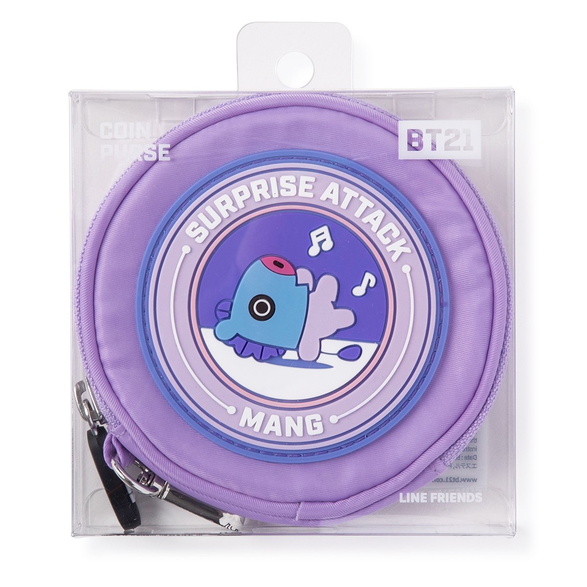 BT21 MANG Wappen Round Coin Purse