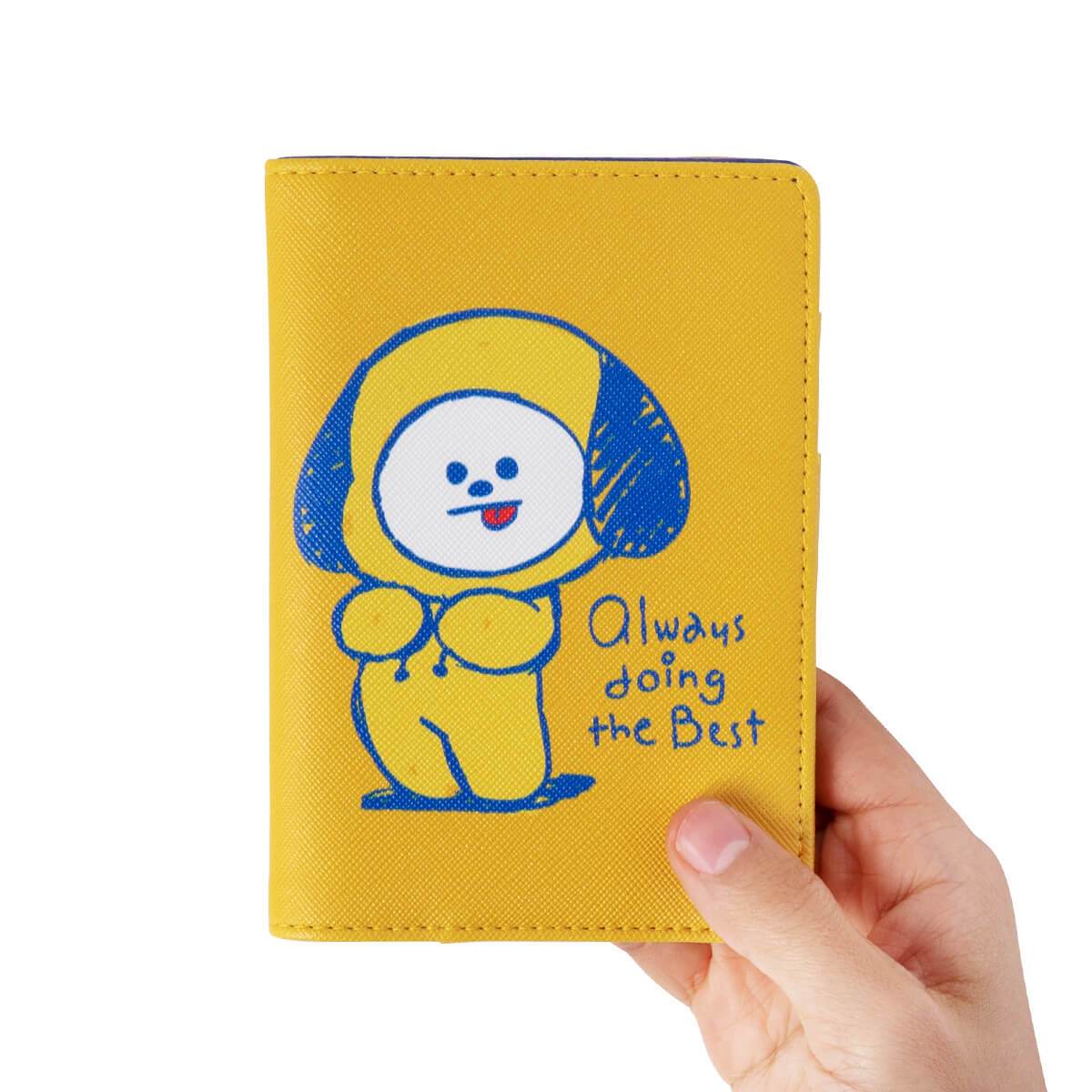 BT21 CHIMMY Doodling Passport Case