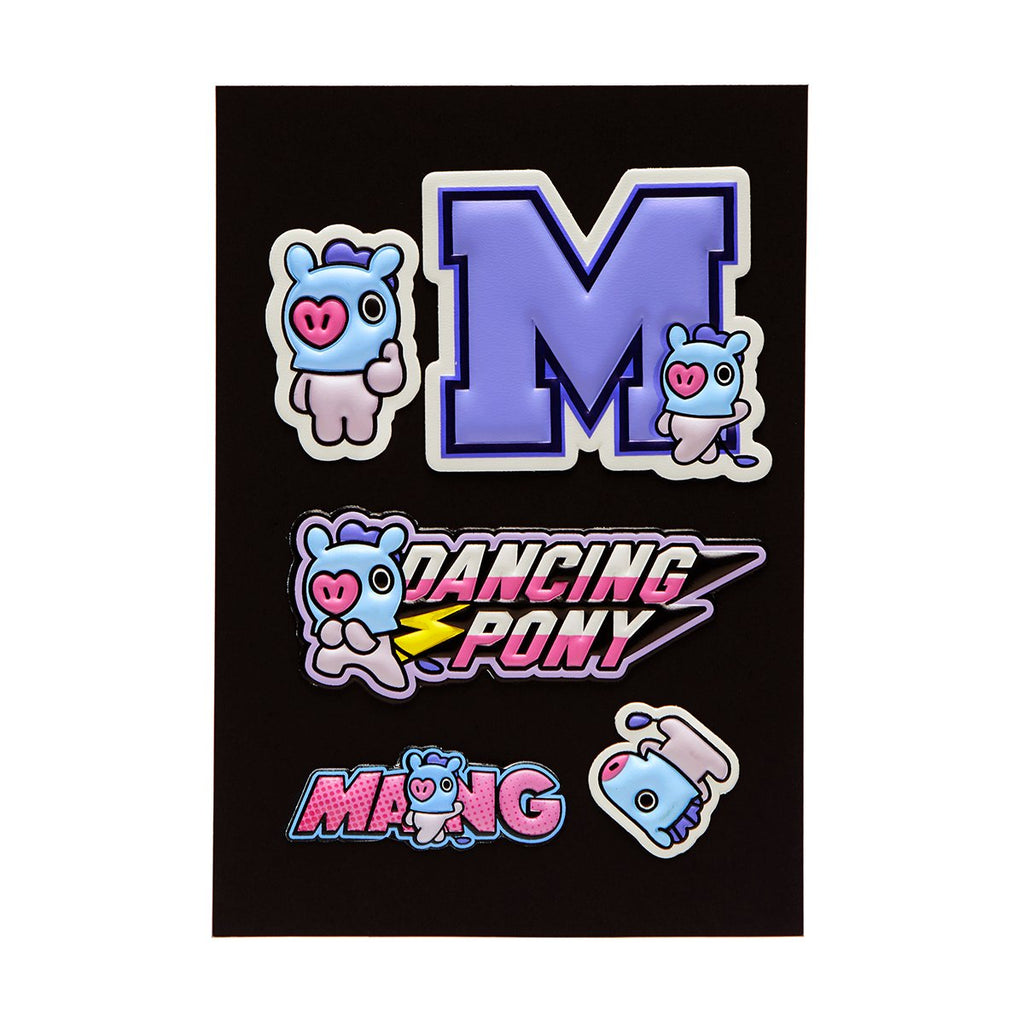 BT21 MANG 5 Piece Decal Stickers