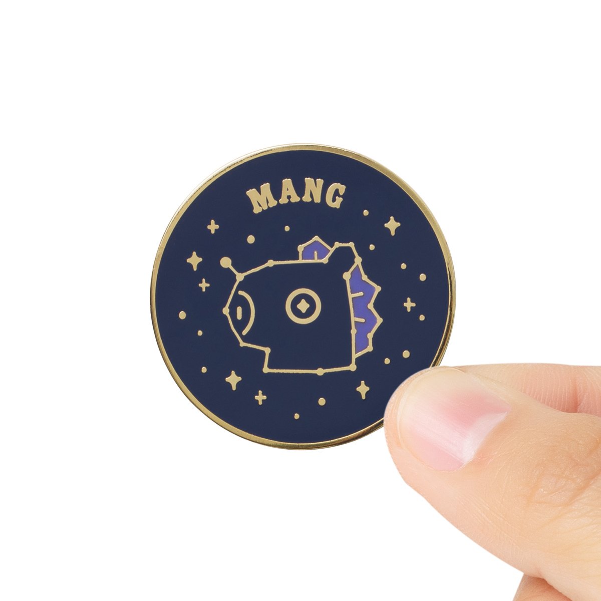 BT21 MANG Universtar Metal Badge 2