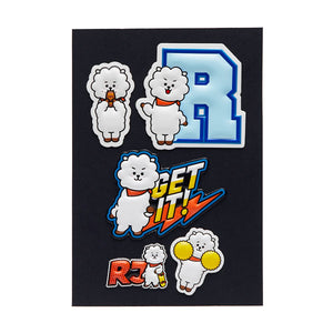 BT21 RJ 5 Piece Decal Stickers