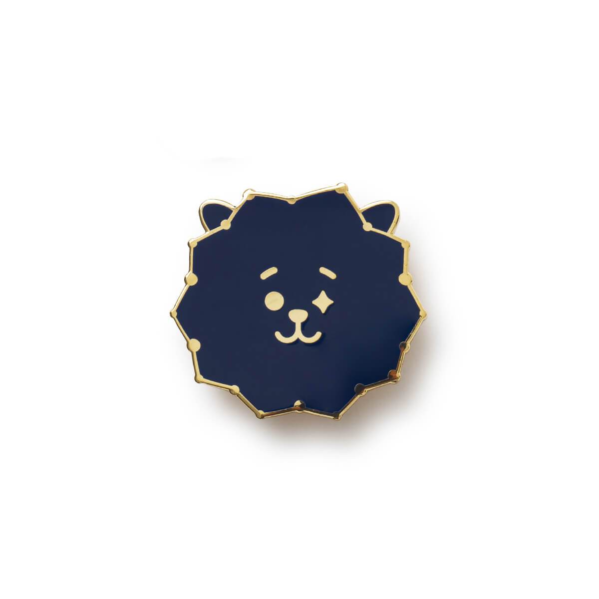 BT21 RJ Universtar Metal Badge 3