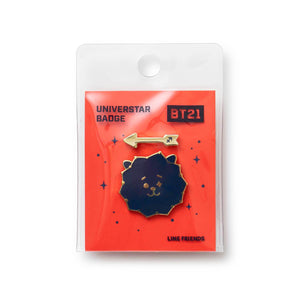 BT21 RJ Universtar Metal Badge 3