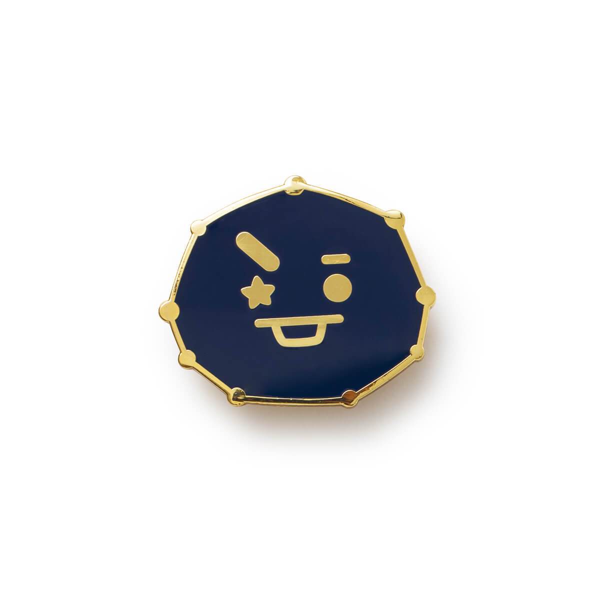 BT21 SHOOKY Universtar Metal Badge 3