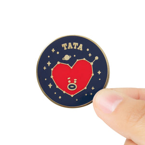 BT21 TATA Universtar Metal Badge 2