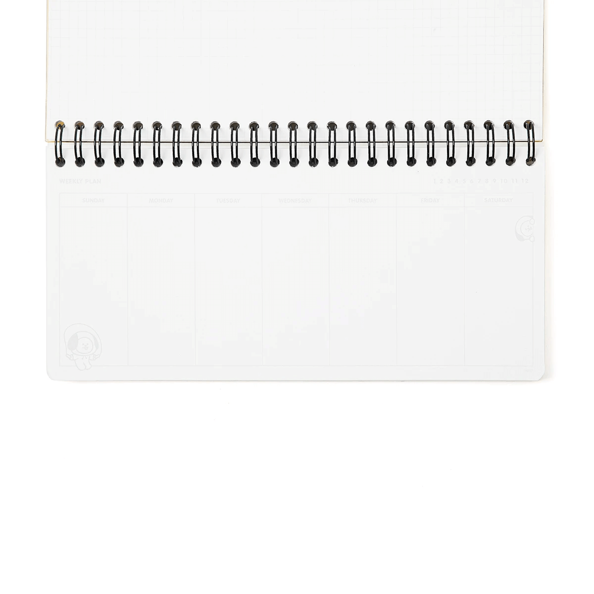 BT21 CHIMMY Sweet Weekly Planner