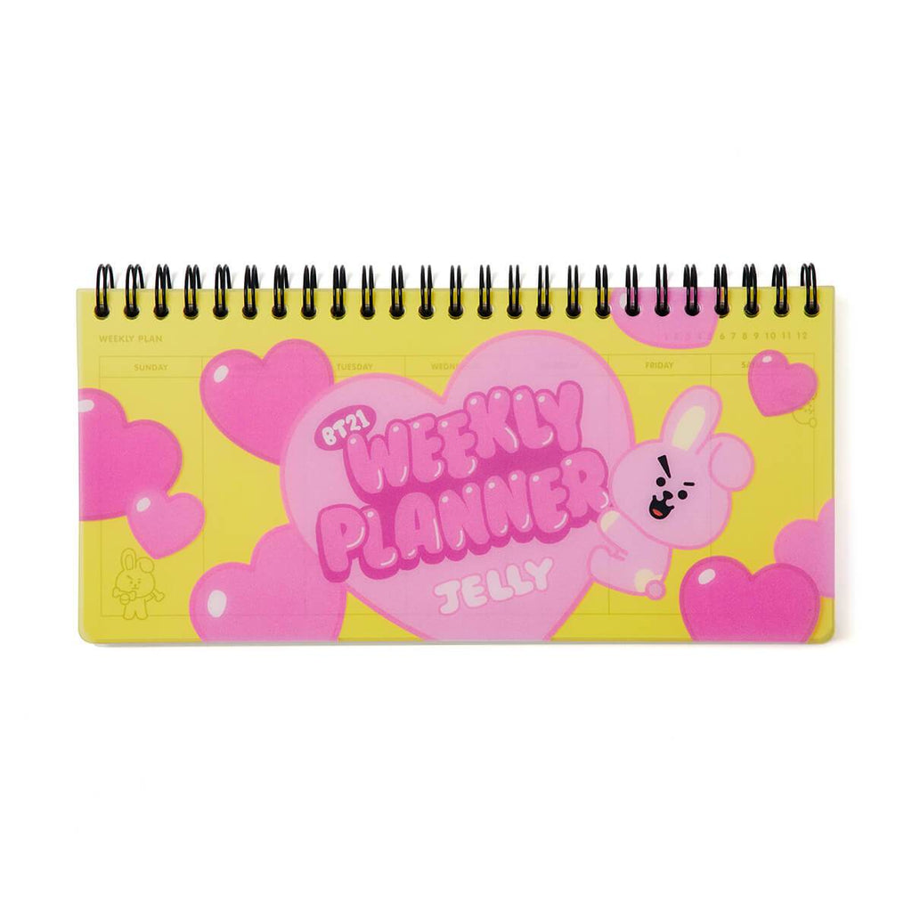 BT21 COOKY Sweet Weekly Planner