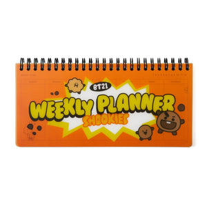 BT21 SHOOKY Sweet Weekly Planner
